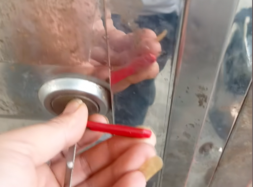 防盜機械鎖無損開啟